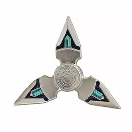 Спиннер (Hand Spinner) Destroyer серебристый