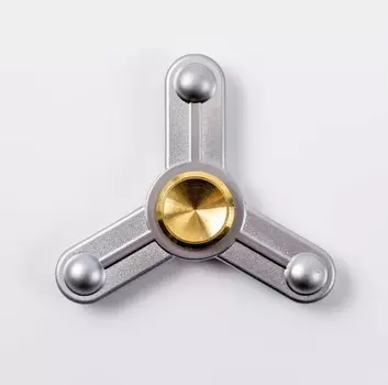 Спиннер (Hand Spinner) Hi-tech silver