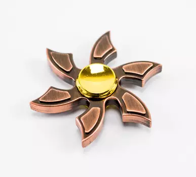 Спиннер (Hand Spinner) Медный цветок