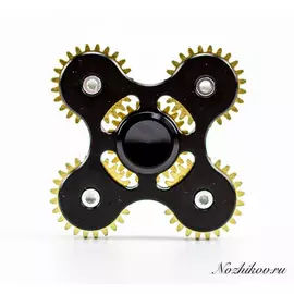 Спиннер (Hand Spinner) Шестеренка черная