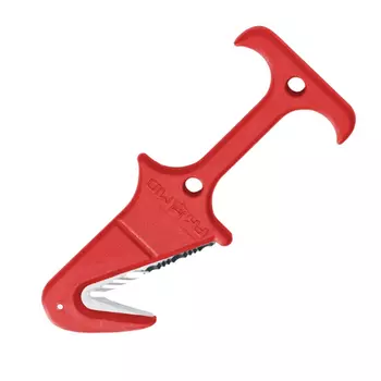 Стропорез Fox Airborne, сталь 420J2, рукоять термопластик FRN, красный