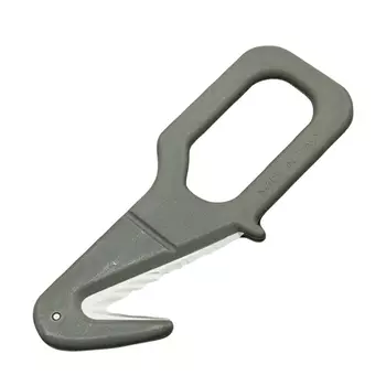 Стропорез Fox Rescue Emergency Tool, сталь 420J2, рукоять термопластик FRN, зеленый