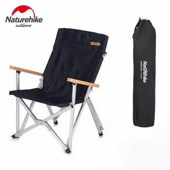 Стул складной Naturehike NH19JJ004, черный