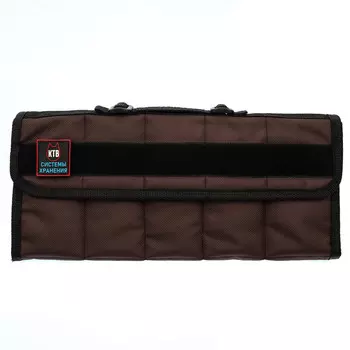 Сумка для 10 ножей KTB, коричневая