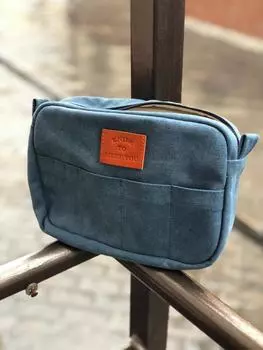 Сумка для 11 складных ножей Knife to meet you BAG-NEC, синяя