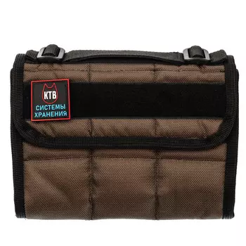 Сумка для 6 ножей KTB, коричневая