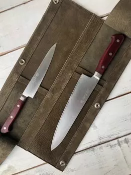 Сумка (скрутка) для 2 кухонных ножей Knife to meet you BAG-DUO