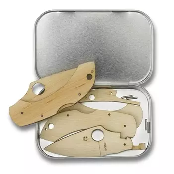 Сувенирный складной нож-конструктор (дерево) Spyderco Dragonfly Wooden Kit, WDKIT1