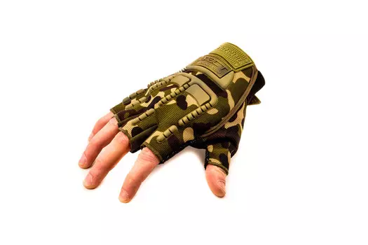 Тактические перчатки без пальцев Army , размер XL