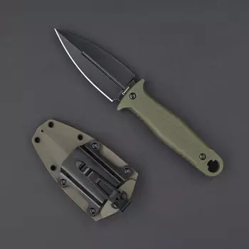 Тактический нож Daggerr Combat BW, сталь 8Cr14MoV, рукоять FRN, олива