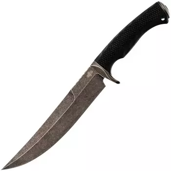 Тактический нож Князь, сталь 8Сr13MoV, рукоять резинопласт, черный