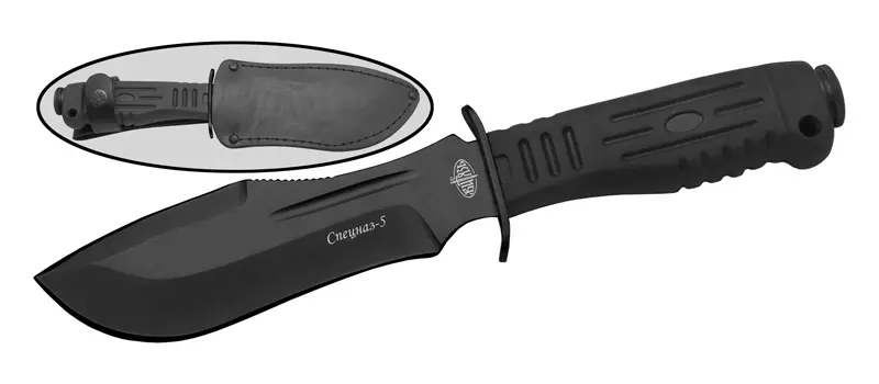 Тактический нож Витязь Спецназ-5, сталь У8, рукоять эластрон