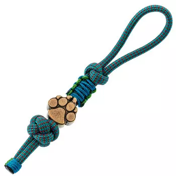 Темляк для складного ножа с бусиной "Azure Track", B/G/C