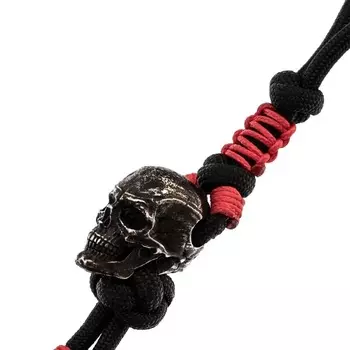 Темляк для складного ножа с бусиной "Priest of Silence", B/R