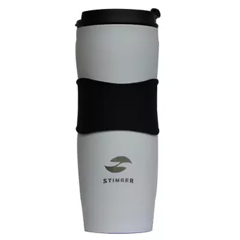 Термокружка Stinger, белый, 400 мл