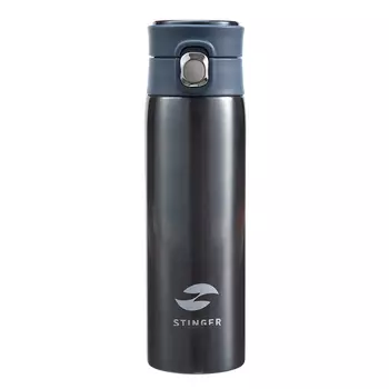 Термокружка Stinger, 420 мл, синий