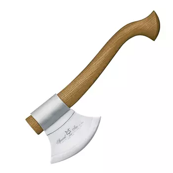 Топор Fox Special Axe, сталь 12C27, рукоять Sassafras Wood, коричневый