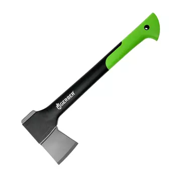 Топор Gerber Freescape Hatchet, кованая сталь, рукоять термопластик GRN, чёрно-зеленый