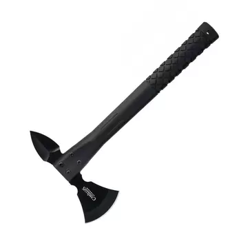 Топор туристический Camillus Ravenous Hatchet, сталь 420, рукоять термопластик GRN, чёрный