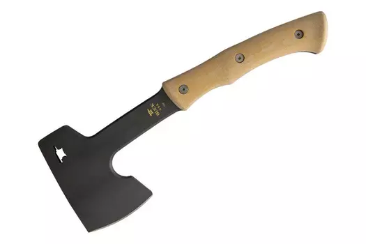 Топор туристический Compadre Axe, сталь 5160, рукоять микарта