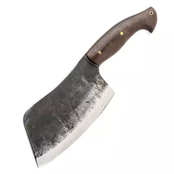 Тяпка мясная большая, сталь х12мф, венге