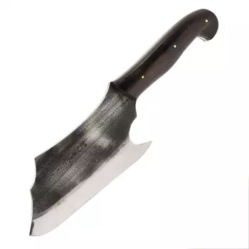 Тяпка разделочная, сталь 9ХС, граб