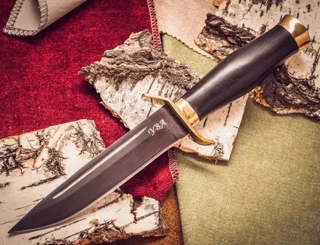 Траншейный нож Диверсант, сталь У8, рукоять граб