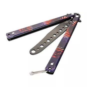 Тренировочный нож-бабочка (балисонг) Салют