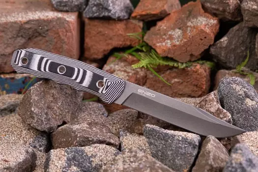 Туристический нож Enzo, сталь D2 TW, рукоять G10, Kizlyar Supreme