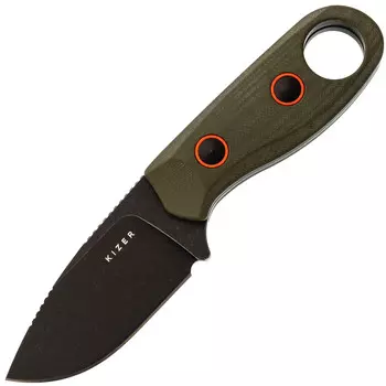 Туристический нож Kizer Beaver, сталь D2, рукоять G10