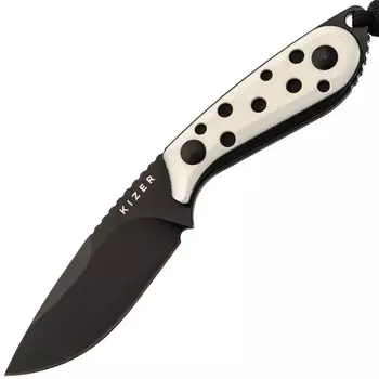 Туристический нож Kizer Buddy, сталь Nitro-V, рукоять G10