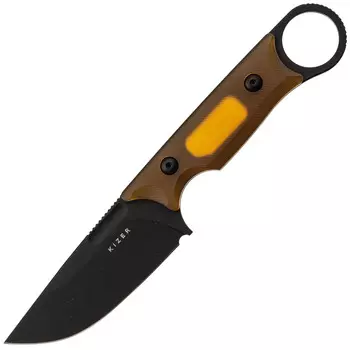 Туристический нож Kizer Cabox, сталь Nitro-V, рукоять Ultem