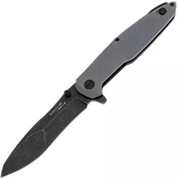 Туристический нож Mr.Blade Convair Gen.2 blackwash сталь D2, рукоять Grey G10