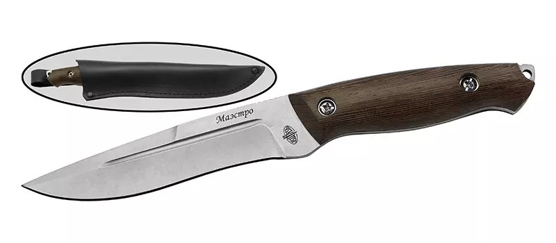 Туристический нож Витязь Маэстро, сталь 95Х18, рукоять венге