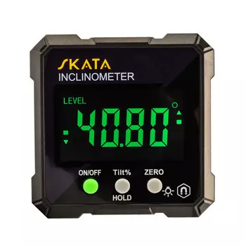 Угломер электронный с магнитным основанием, SKATA Inclinometer
