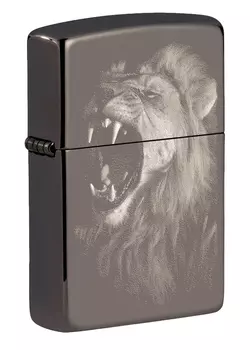 Зажигалка Lion Design Black Ice® ZIPPO