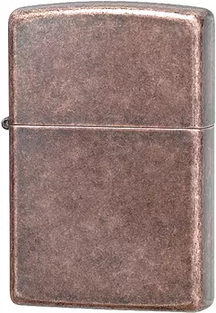 Зажигалка ZIPPO Classic с покрытием Antique Copper™, латунь/сталь, медная, матовая, 36x12x56 мм