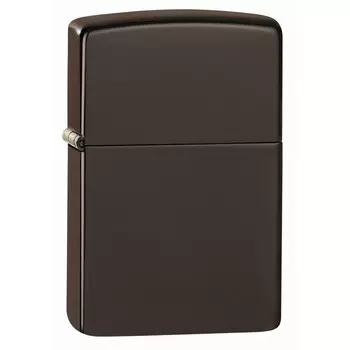 Зажигалка ZIPPO Classic с покрытием Brown Matte, латунь/сталь, коричневая, матовая, 36x12x56 мм