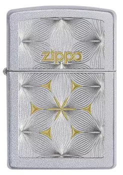 Зажигалка ZIPPO Classic с покрытием Satin Chrome™, гравировка