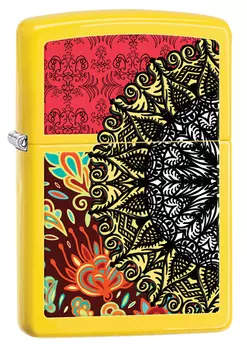 Зажигалка ZIPPO Classic с рисунком, покрытие Lemon™
