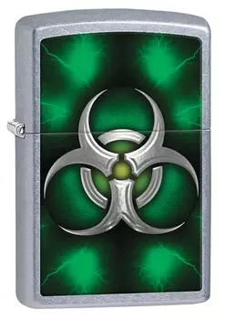 Зажигалка ZIPPO Classic с рисунком, покрытие Street Chrome™