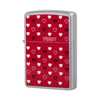 Зажигалка Zippo Hearts 205, латунь