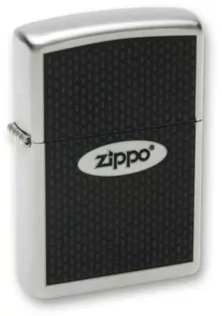 Зажигалка ZIPPO Zippo Oval Satin Chrome, латунь с ник.-хром. покрыт., серебр., матовая, 36х56х12 мм