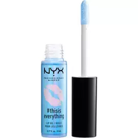 NYX PROFESSIONAL MAKEUP Масло для губ #thisiseverything Lip Oil - Sheer Sky Blue