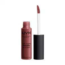 NYX PROFESSIONAL MAKEUP Матовая жидкая помада Soft Matte Metallic Lip Cream - Rome 09