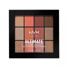 NYX PROFESSIONAL MAKEUP Палетка теней Ultimate Multi-finish Shadow Palette - Warm Rust 08