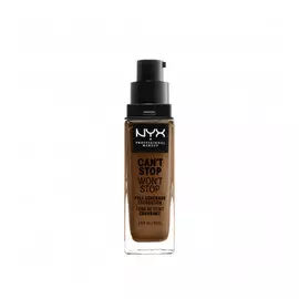 NYX PROFESSIONAL MAKEUP Тональная основа Can’t Stop Won’t Stop Full Coverage Foundation - Warm Mahogany 167