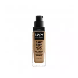 NYX PROFESSIONAL MAKEUP Тональная основа Can’t Stop Won’t Stop Full Coverage Foundation - Camel 125