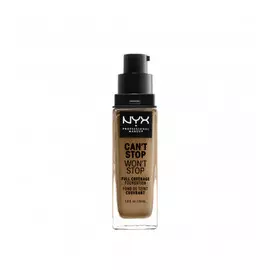 NYX PROFESSIONAL MAKEUP Тональная основа Can’t Stop Won’t Stop Full Coverage Foundation - True Beige 08