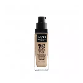 NYX PROFESSIONAL MAKEUP Тональная основа Can’t Stop Won’t Stop Full Coverage Foundation - Alabaster 2